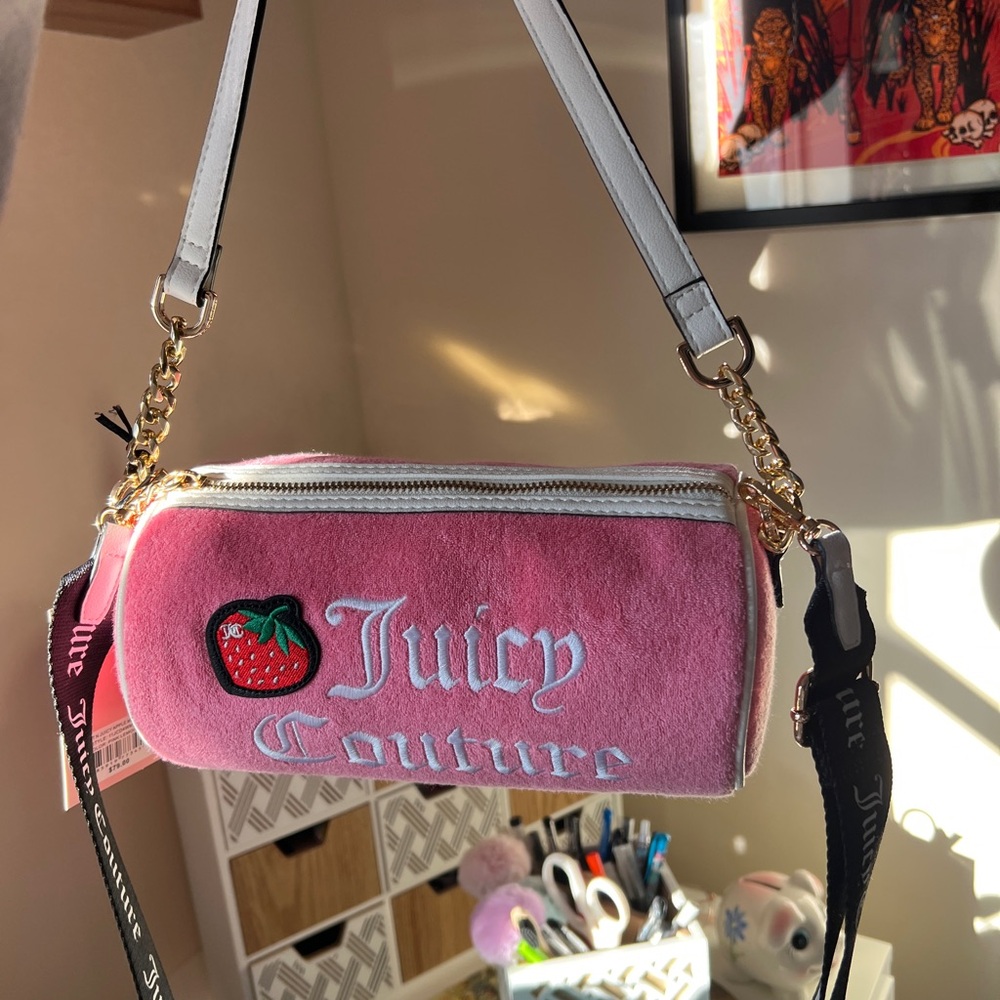 Juicy Couture Pink Barrel Bag